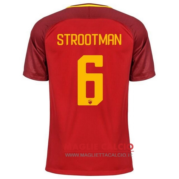 nuova maglietta roma 2017-2018 strootman 6 prima